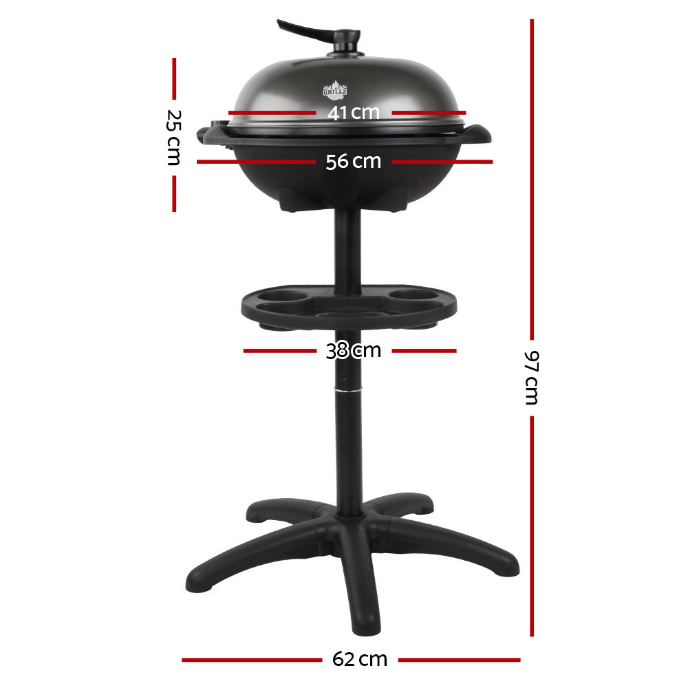 Grillz Portable Electric BBQ With Stand freeshipping - Awezingly