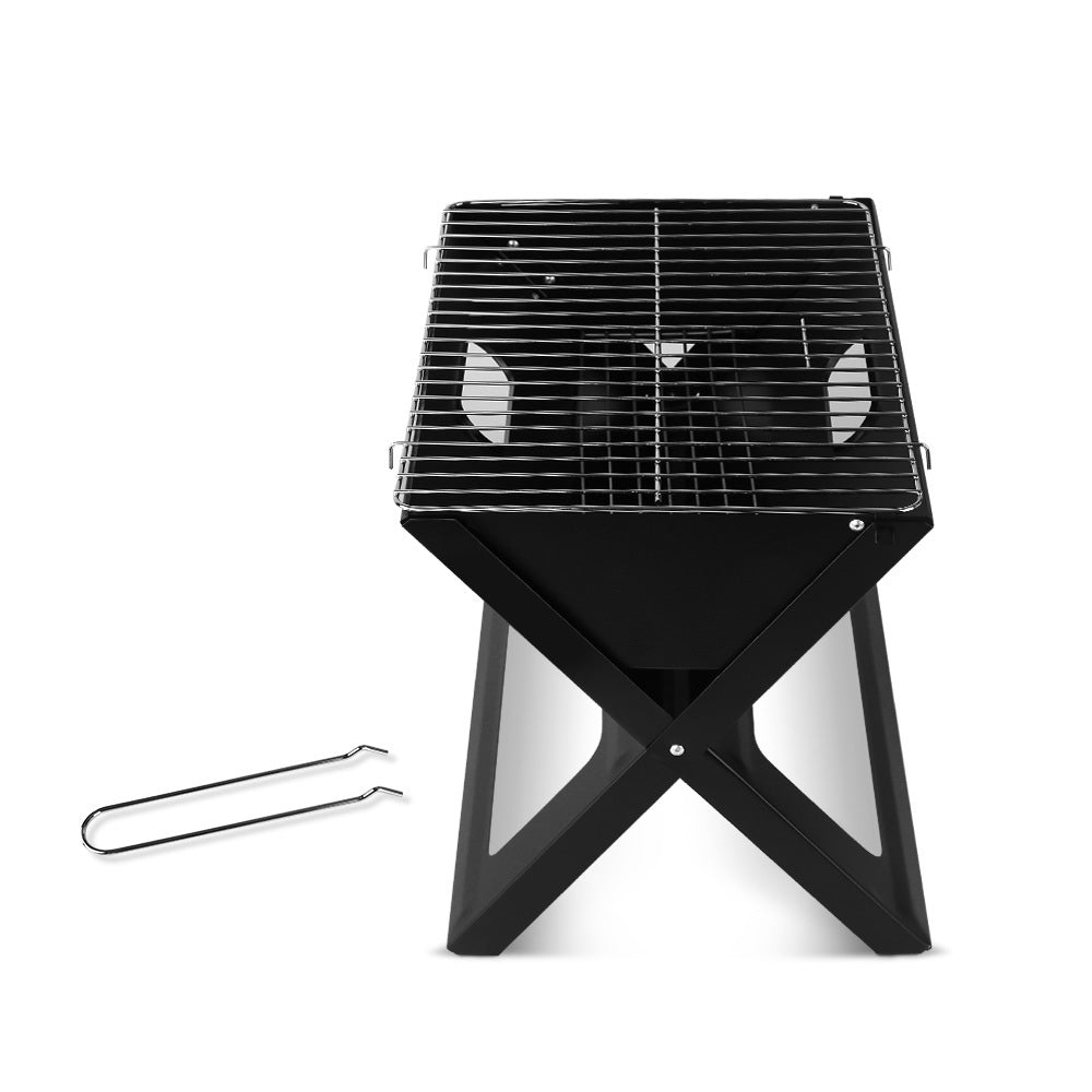 Grillz Notebook Portable Charcoal BBQ Grill freeshipping - Awezingly