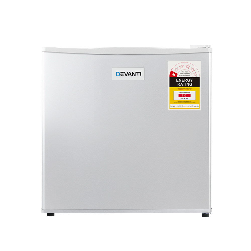 Devanti 48L Portable Mini Bar Fridge - White freeshipping - Awezingly