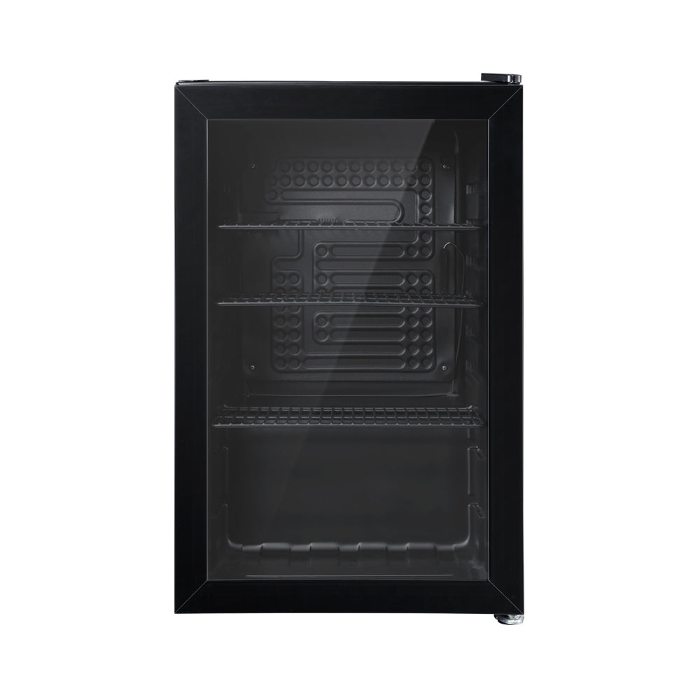 Devanti 70L Bar Fridge Glass Door Mini Countertop Freezer Fridges Bottle Cooler freeshipping - Awezingly