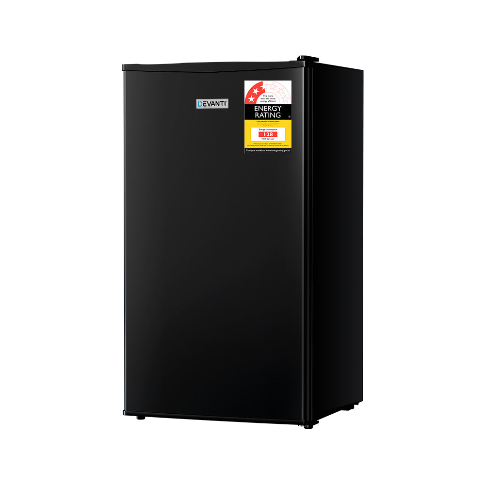 Devanti 95L Bar Fridge Black Devanti