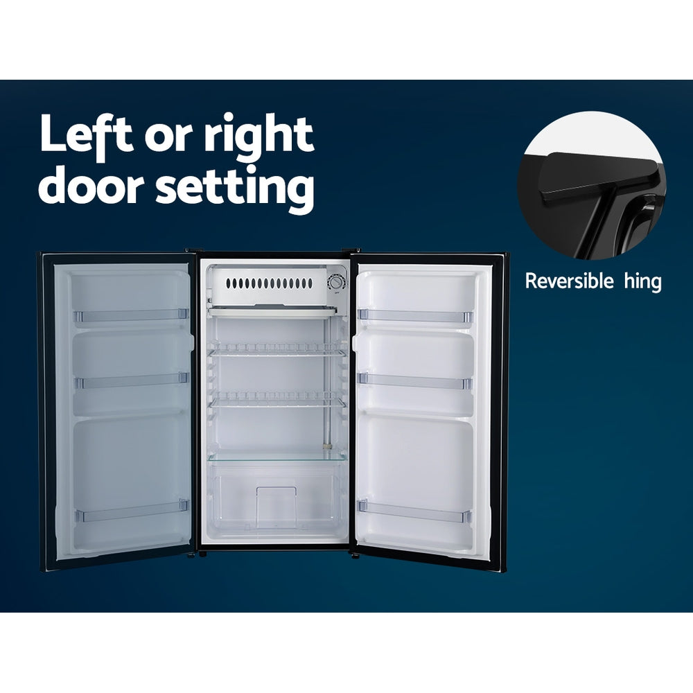 Devanti 95L Bar Fridge Black Devanti