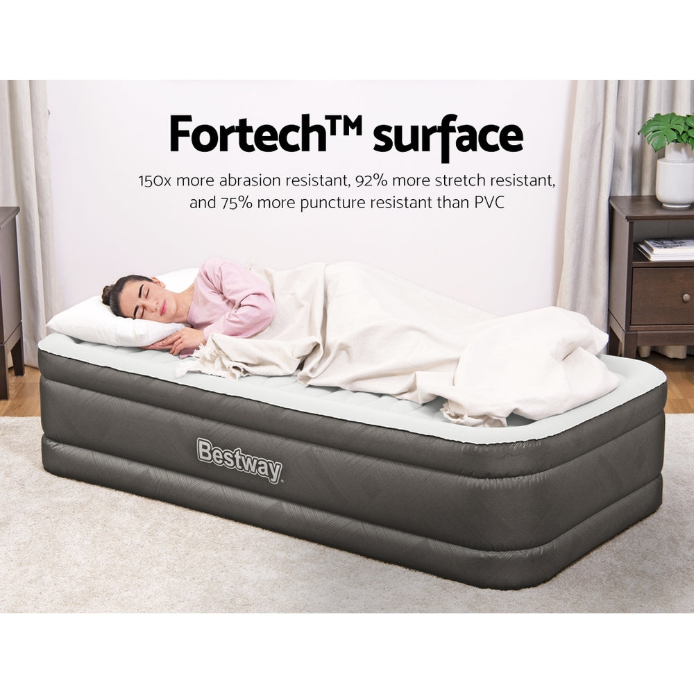 Bestway Air Mattress Bed Single Size Inflatable Camping Beds 46CM Bestway