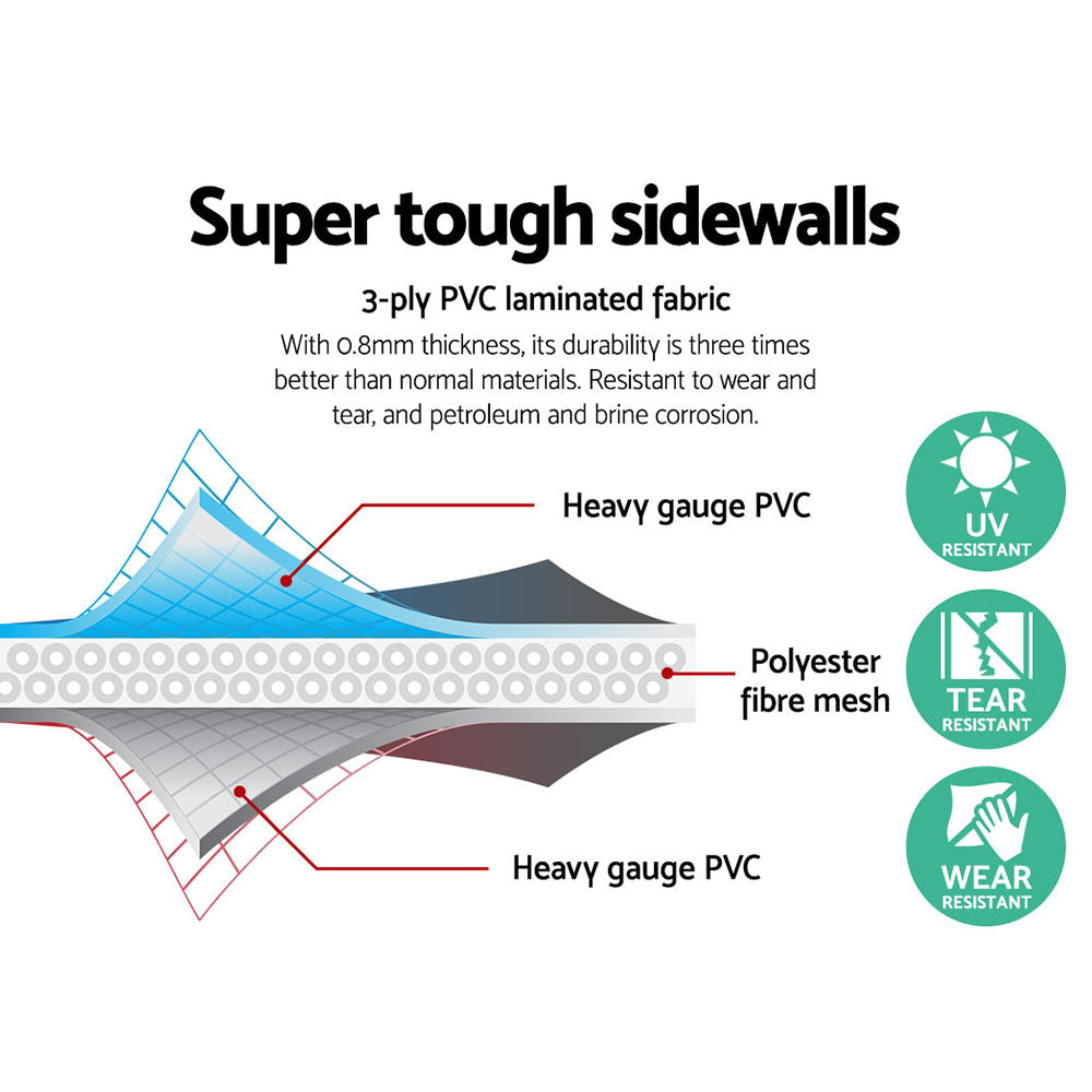 Bestway Swimming Pool Above Ground Frame Pools Outdoor Steel Pro 2.2 X 1.5M Bestway