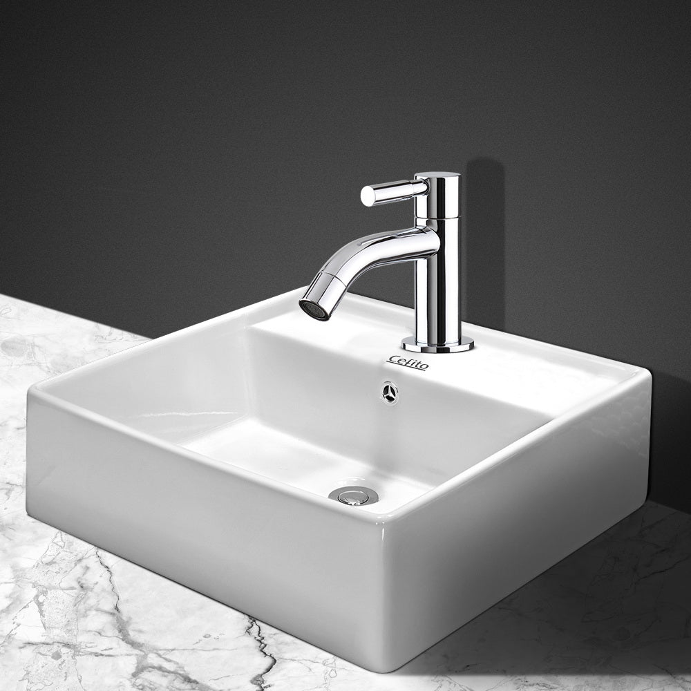Cefito Ceramic Rectangle Sink Bowl - White freeshipping - Awezingly