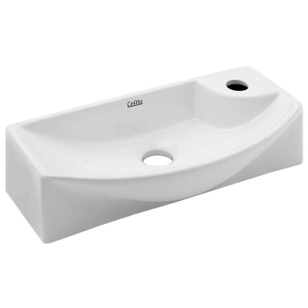 Cefito Ceramic Basin 46cm X15cm freeshipping - Awezingly