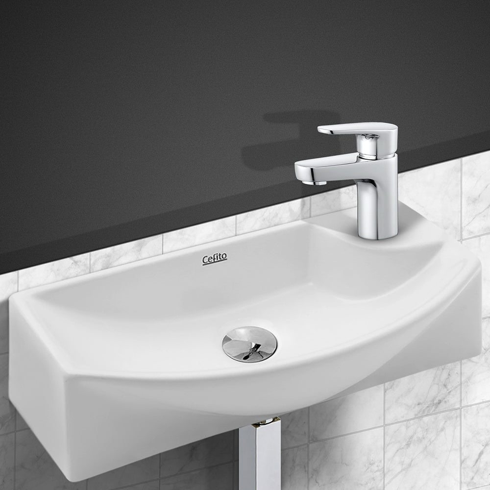 Cefito Ceramic Basin 46cm X15cm freeshipping - Awezingly