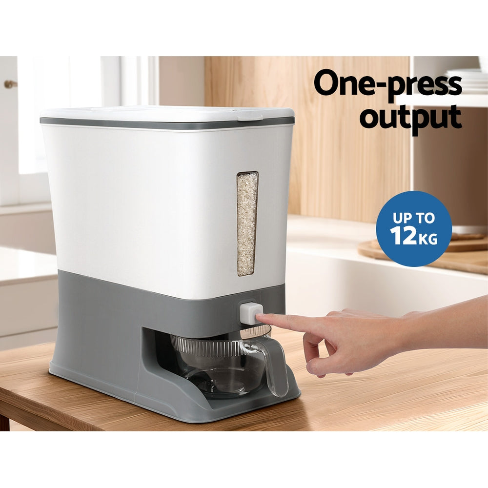 5-Star Chef Rice Cereal Dispenser Grain Container 12KG Does not apply