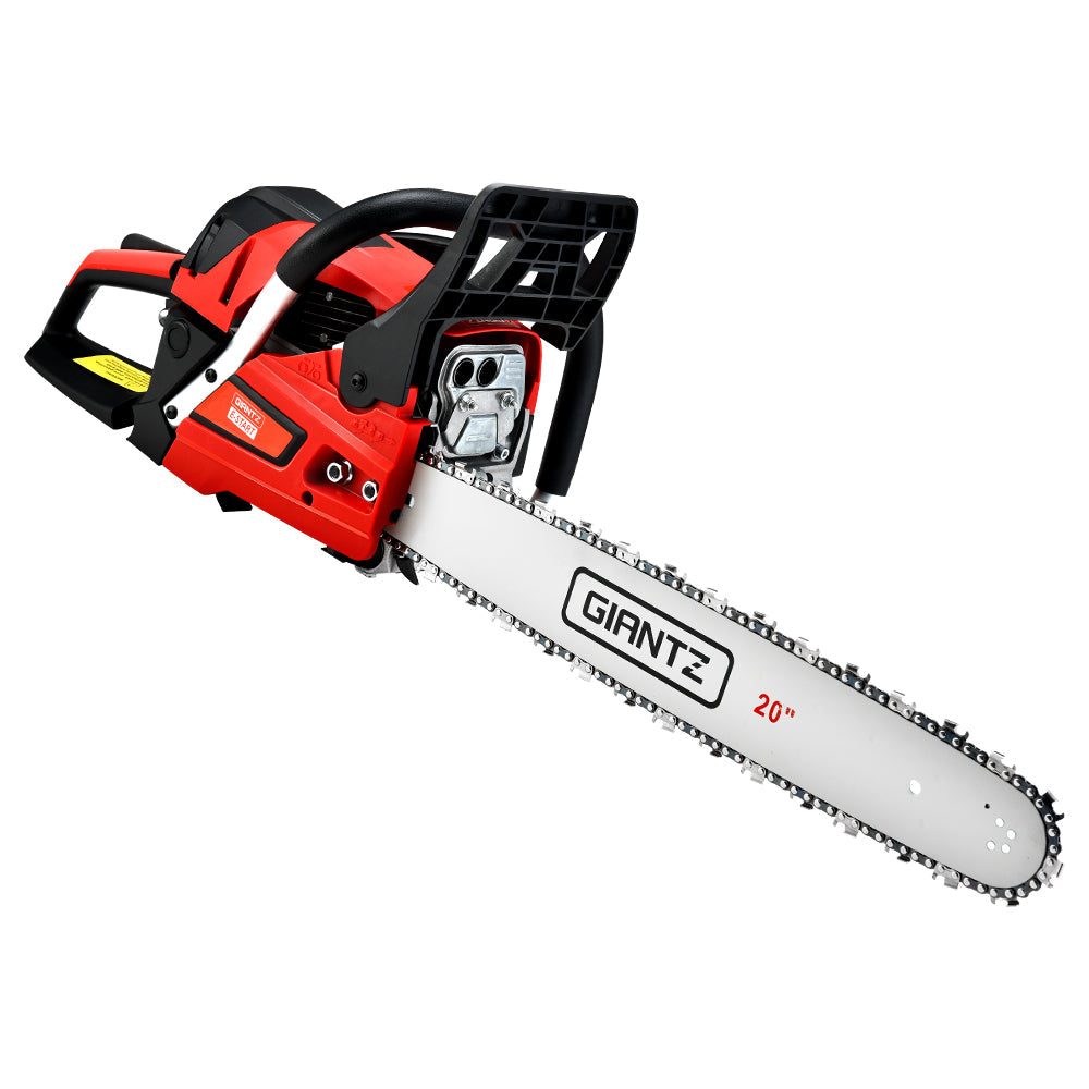Giantz 52 CC Chainsaw Petrol Pruning Chain Saw Top Handle Commercial E-Start Giantz