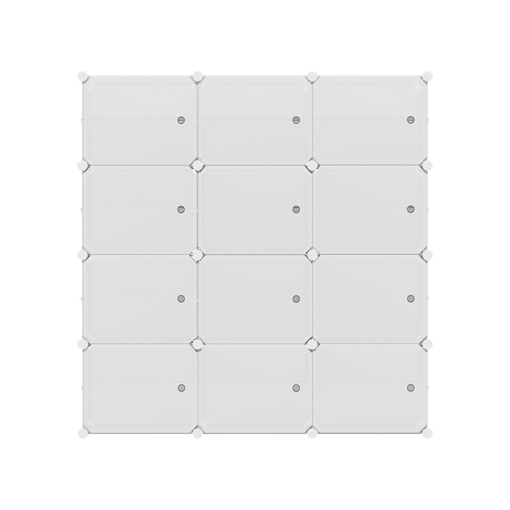 Artiss DIY Shoe Box Shoe Cabinet White Storage Cube Portable Organiser Stand Artiss