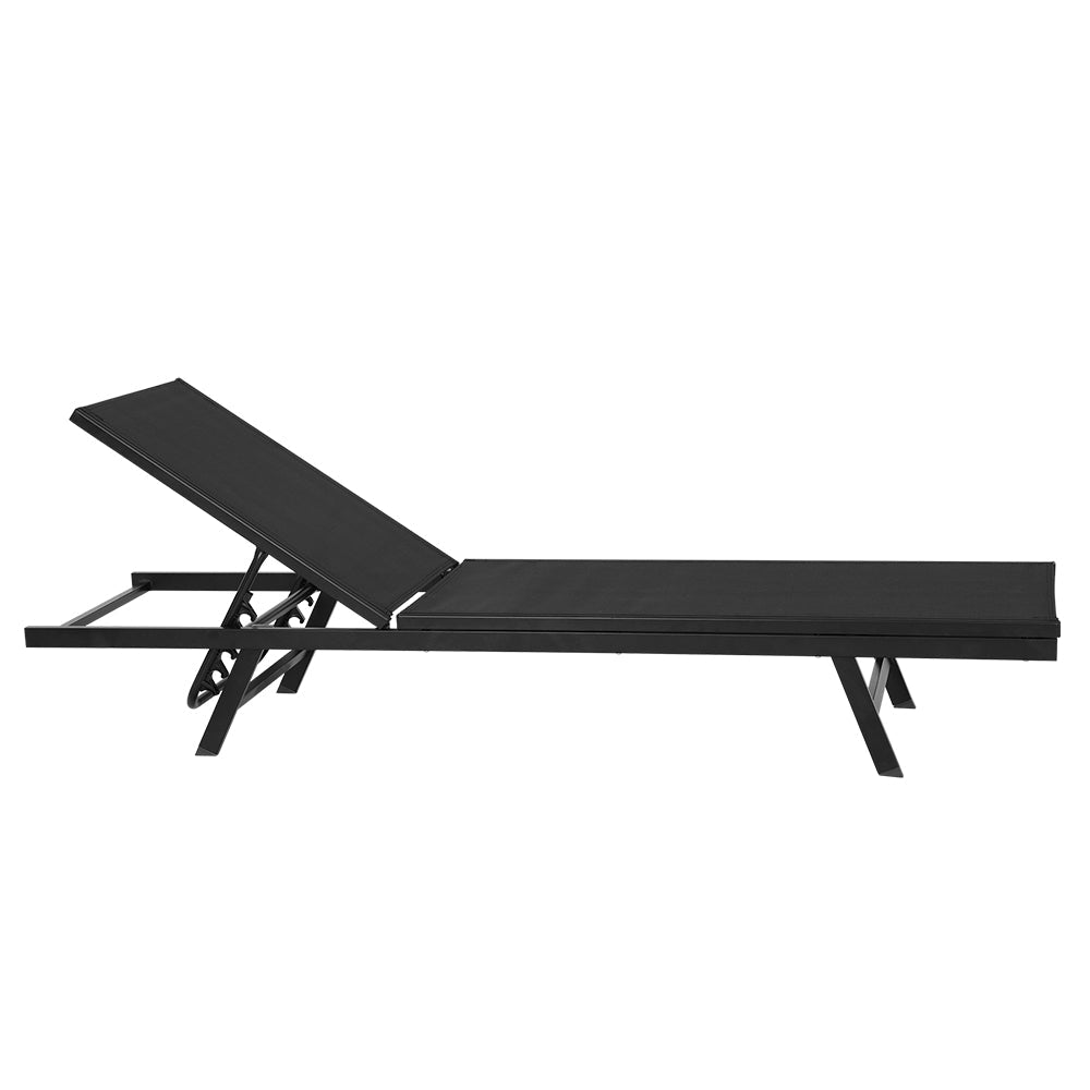 Gardeon Sun Lounger Outdoor Lounge Setting Chair Adjustable Patio Furniture Pool Gardeon