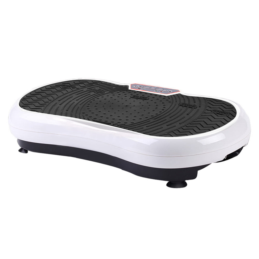 Everfit Vibration Machine Plate Platform Body Shaper Home Gym Fitness White Everfit