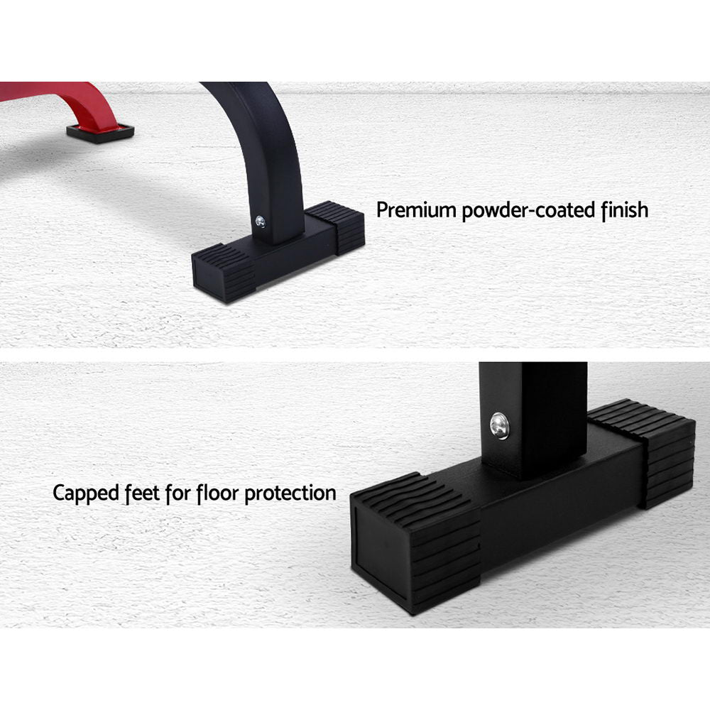 Everfit Fitness Flat Bench Weight Press Gym Home Strength Training Exercise freeshipping - Awezingly