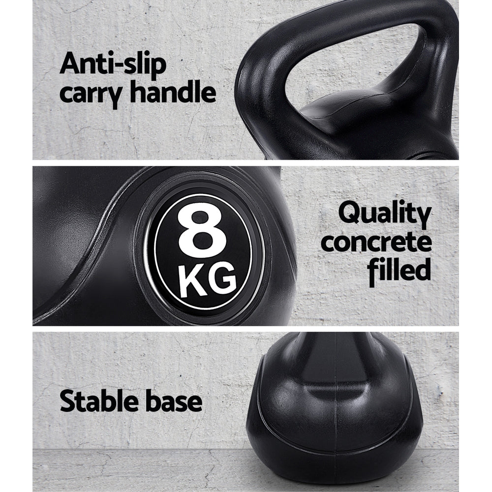 22kg Kettlebell Kettlebells Set Kettle Bell Bells Kit Weight Fitness Exercise Does not apply