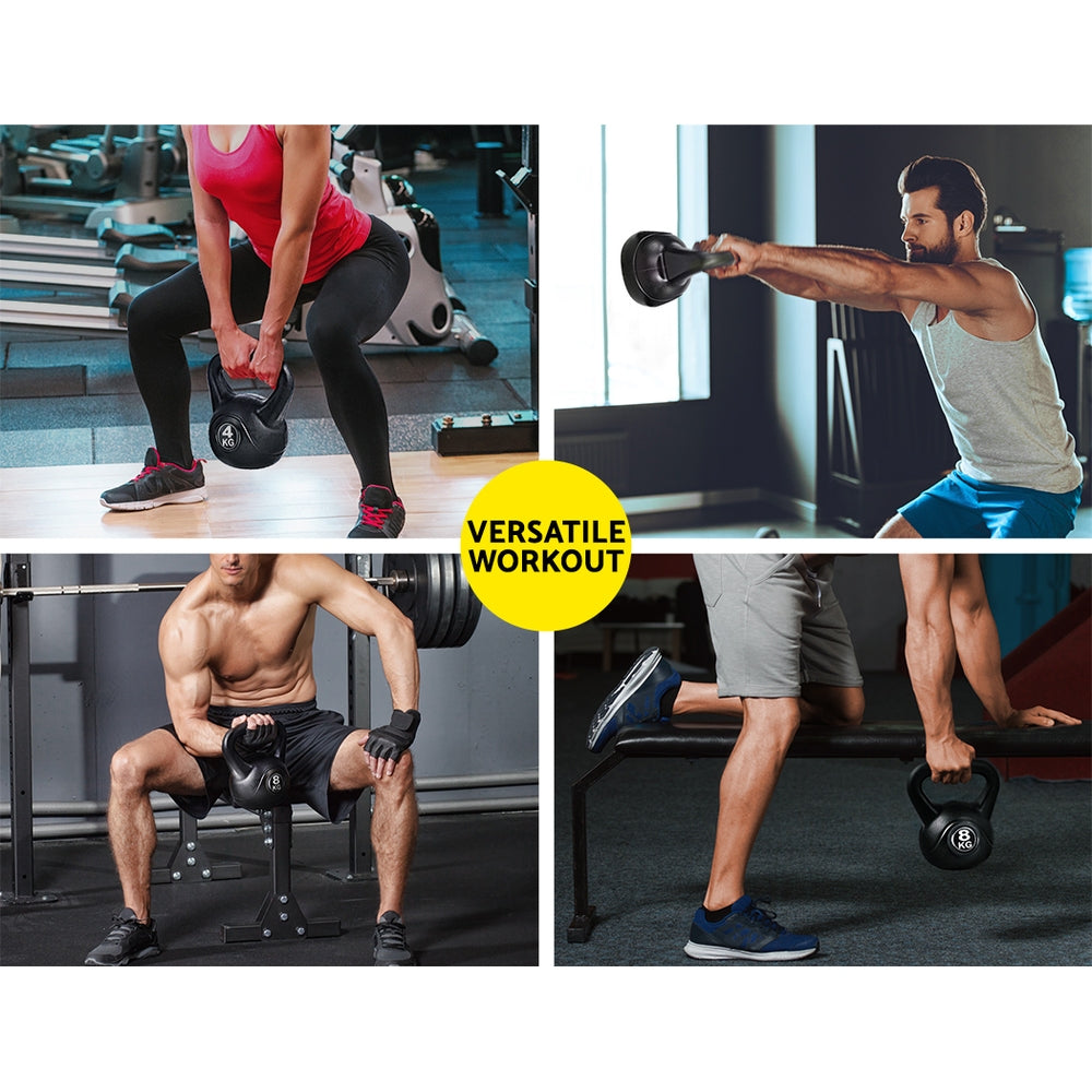 22kg Kettlebell Kettlebells Set Kettle Bell Bells Kit Weight Fitness Exercise Does not apply