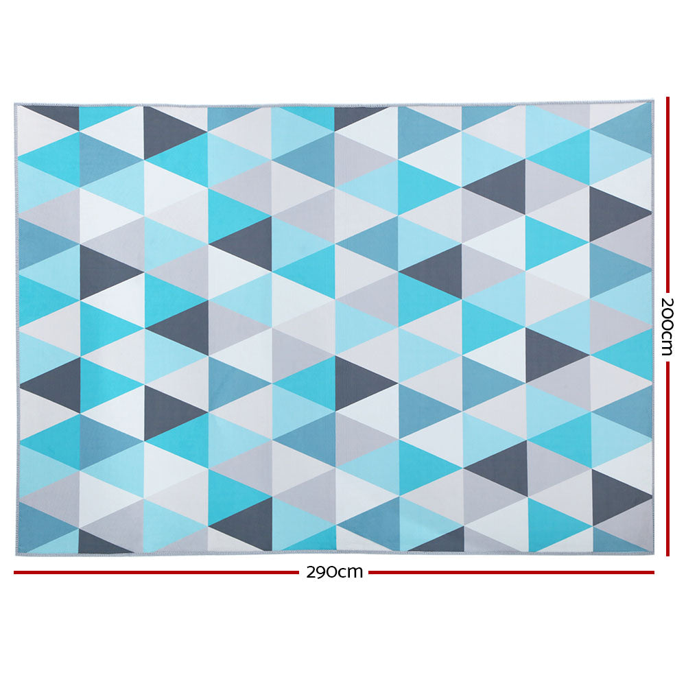 Artiss Floor Rugs Rug 200 x 290 Area Large Carpet Soft Bedroom Modern Short Pile freeshipping - Awezingly
