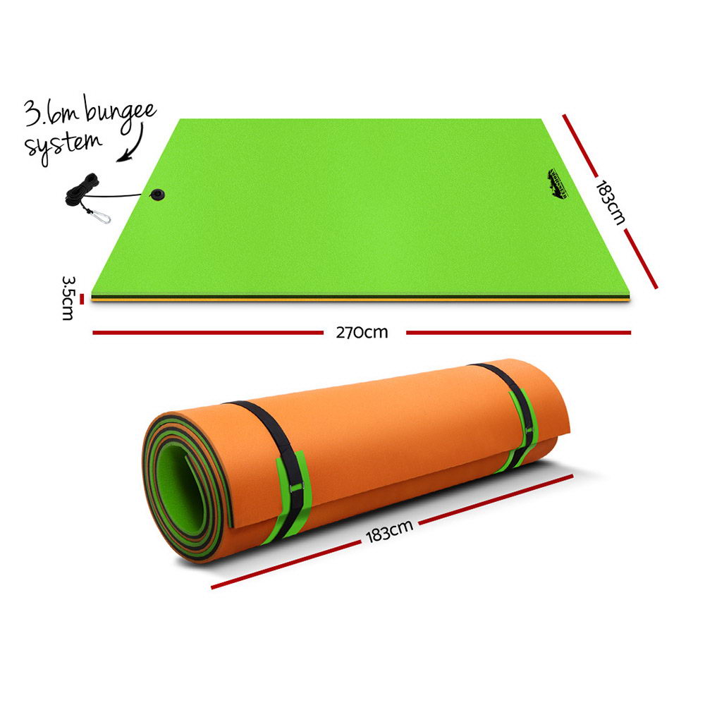 Weisshorn Floating Mat Water Slide Park Stand Up Paddle Pool Sea 270cm freeshipping - Awezingly