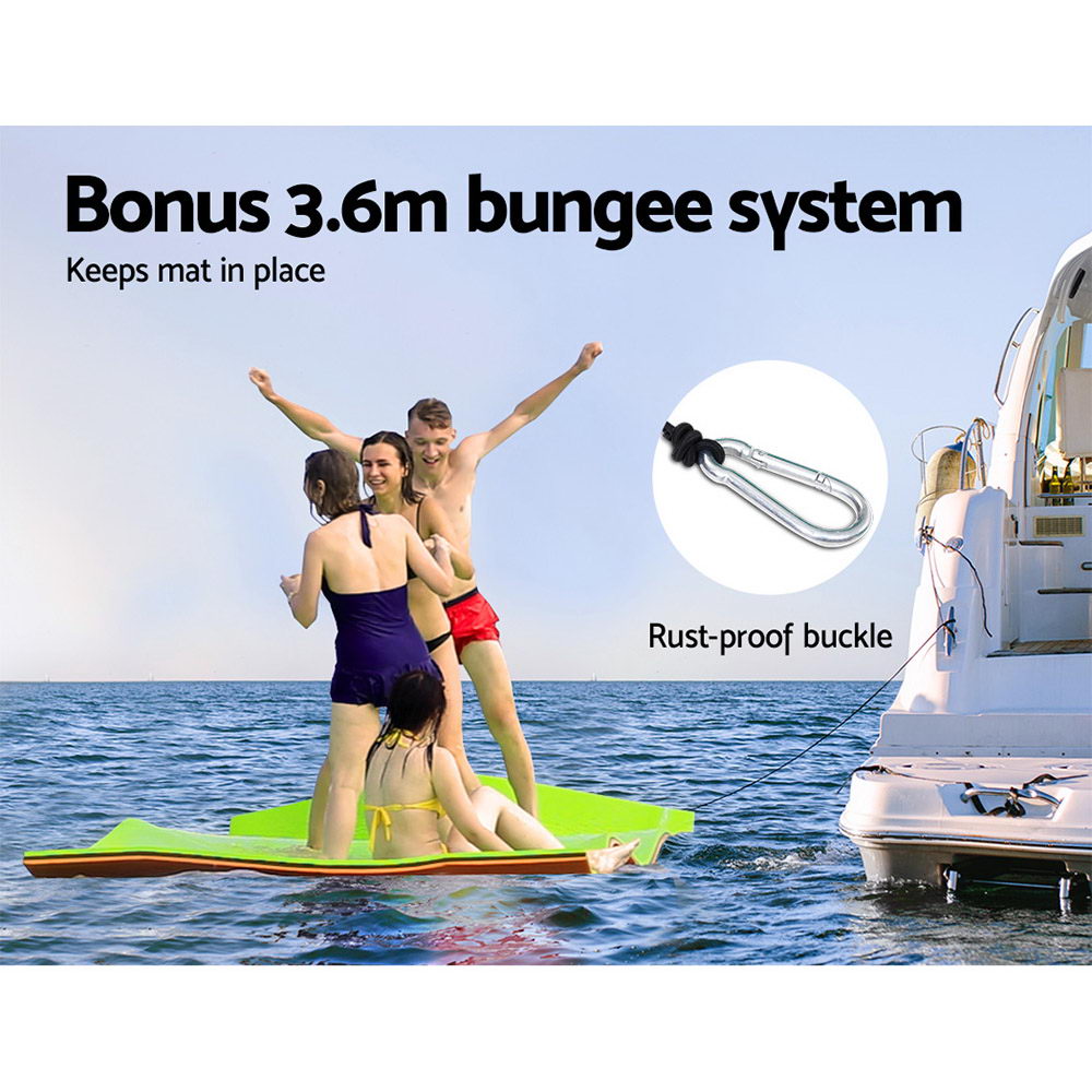 Weisshorn Floating Mat Water Slide Park Stand Up Paddle Pool Sea 270cm freeshipping - Awezingly