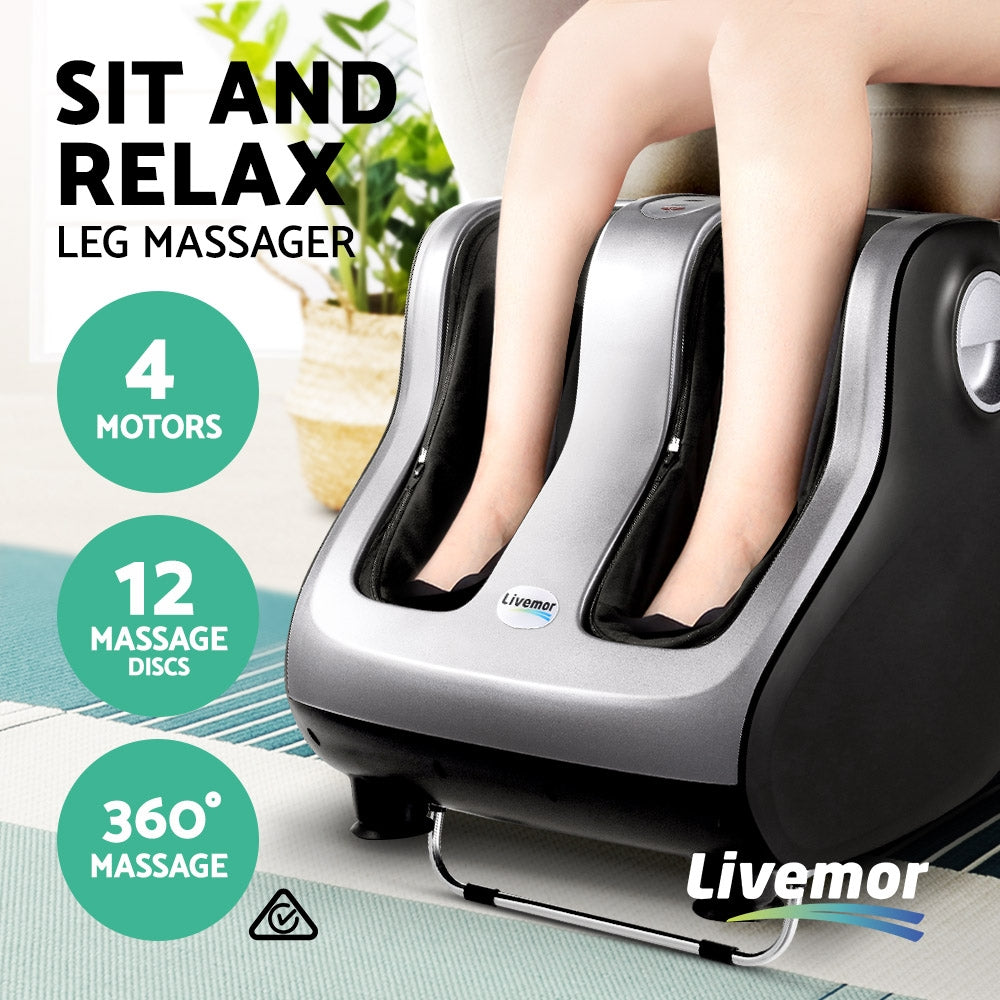 Livemor Foot Massager - Silver freeshipping - Awezingly