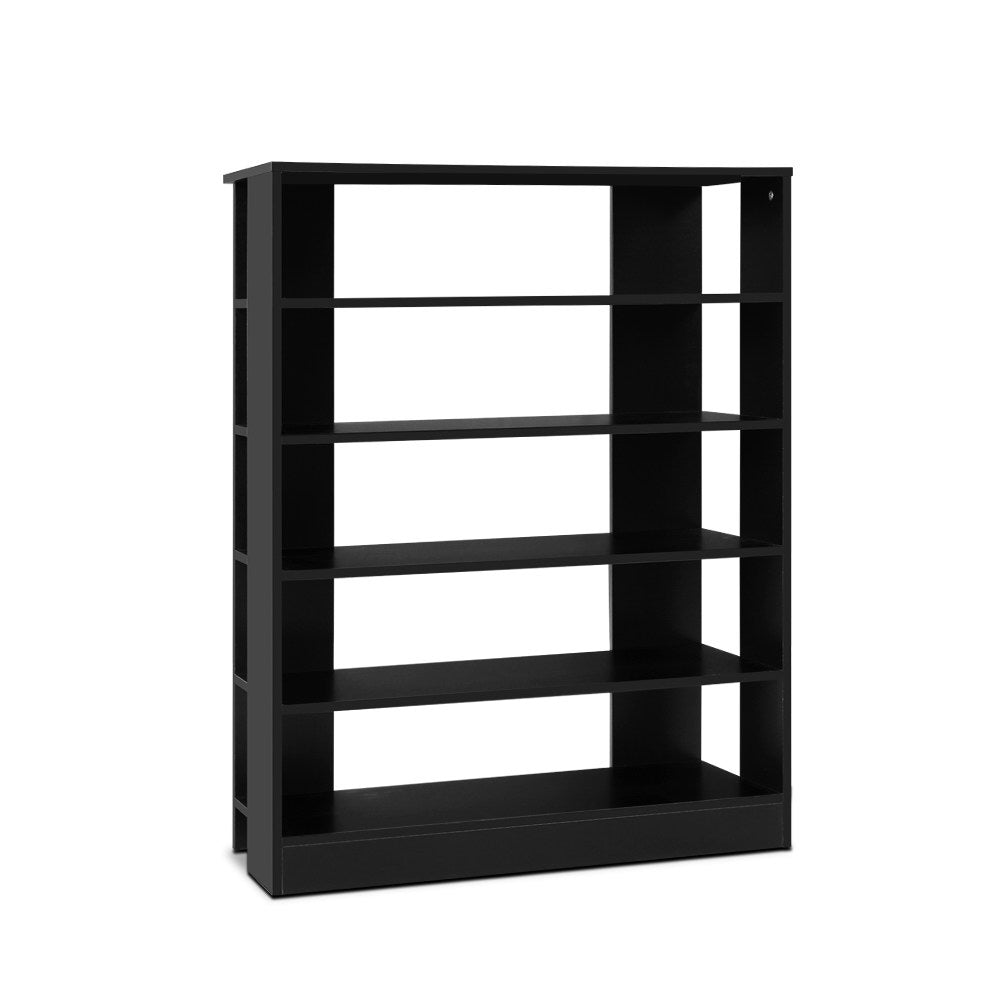 Artiss 6-Tier Shoe Rack Cabinet - Black freeshipping - Awezingly