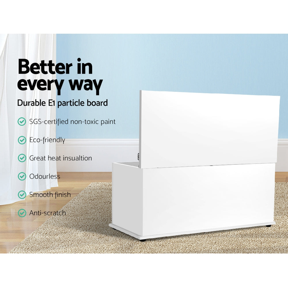 Keezi Blanket Box Kids Toy Storage Ottoman Chest Cabinet Clothes Bench Keezi