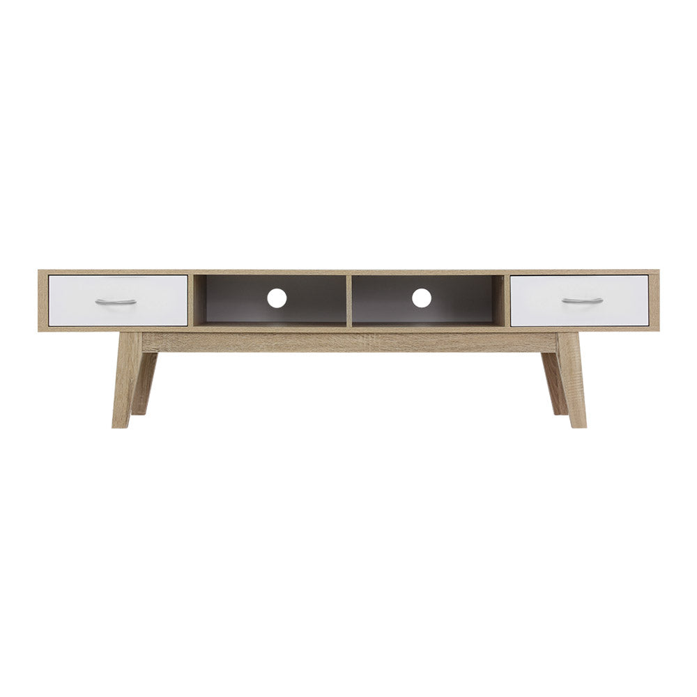 Artiss TV Cabinet Entertainment Unit Stand Storage Drawer Scandinavian 180cm Oak freeshipping - Awezingly