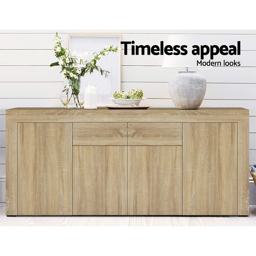 Artiss Buffet Sideboard 4 Doors Cupboard Hall Wood Hallway Table Artiss