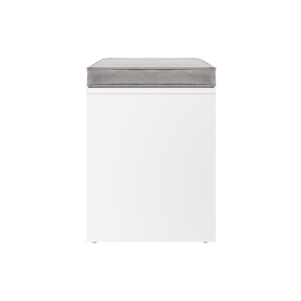 Artiss Shoe Cabinet Bench Shoes Organiser Storage Rack Shelf White Box Seat freeshipping - Awezingly