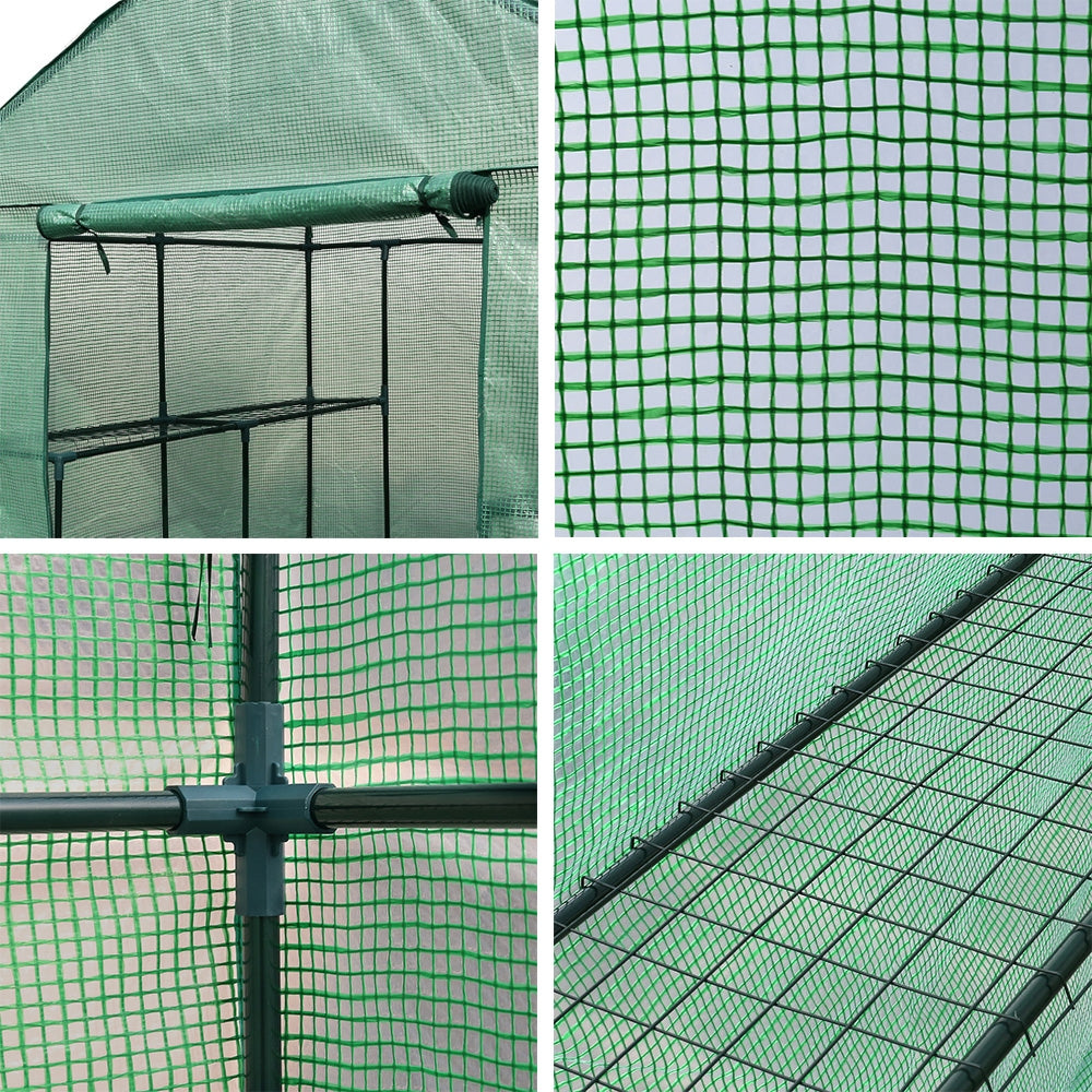 Greenfingers Greenhouse Green House Tunnel 2MX1.55M Garden Shed Storage Plant freeshipping - Awezingly