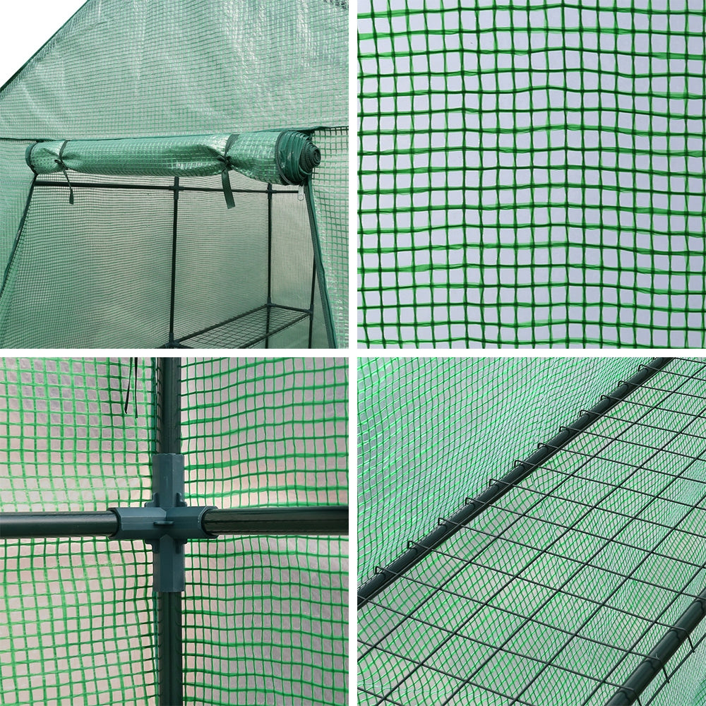 Greenfingers Greenhouse Garden Shed Green House 1.9X1.2M Storage Plant Lawn freeshipping - Awezingly