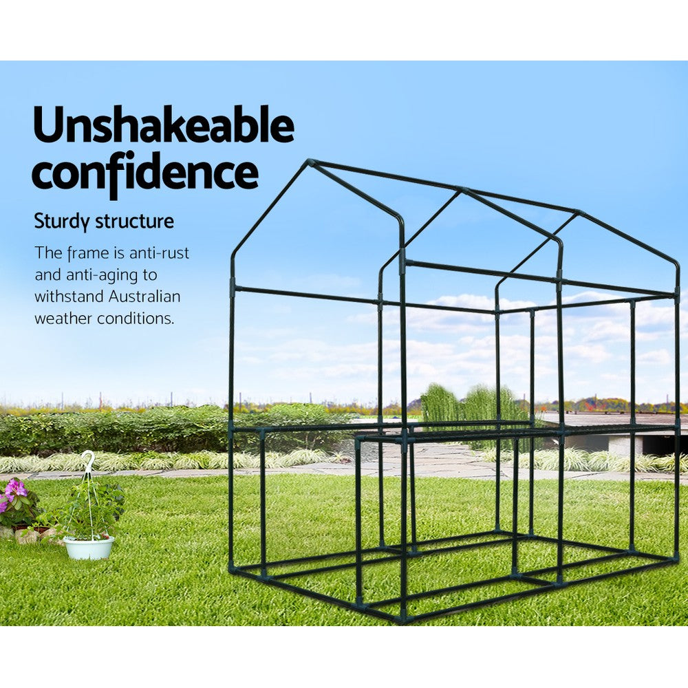 Greenfingers Greenhouse Garden Shed Green House 1.9X1.2M Storage Plant Lawn freeshipping - Awezingly