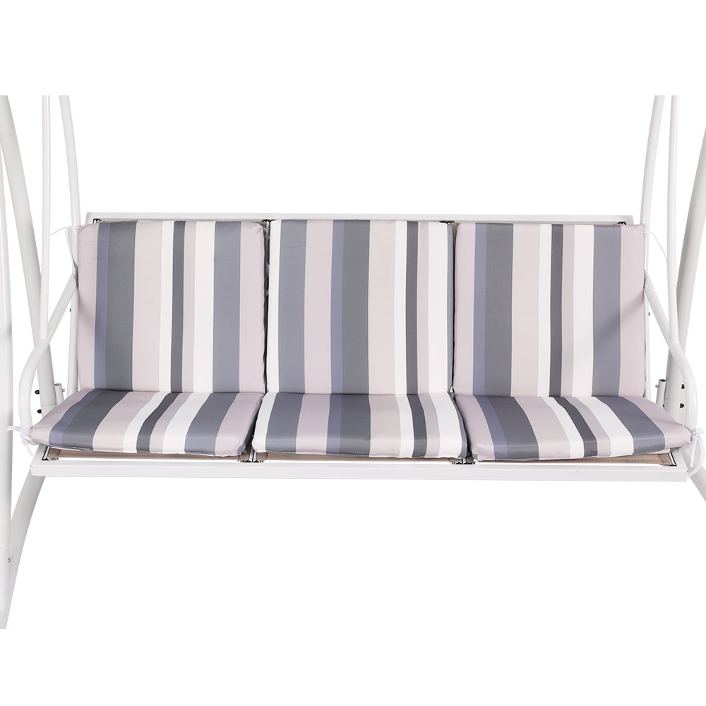 Gardeon Outdoor Swing Chair Garden Bench 3 Seater Canopy Cushion Furniture Gardeon