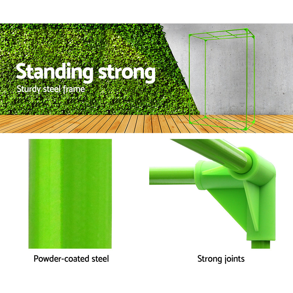 Greenfingers Grow Tent Kits 1680D Oxford 120X60X180CM Hydroponics Grow System Greenfingers