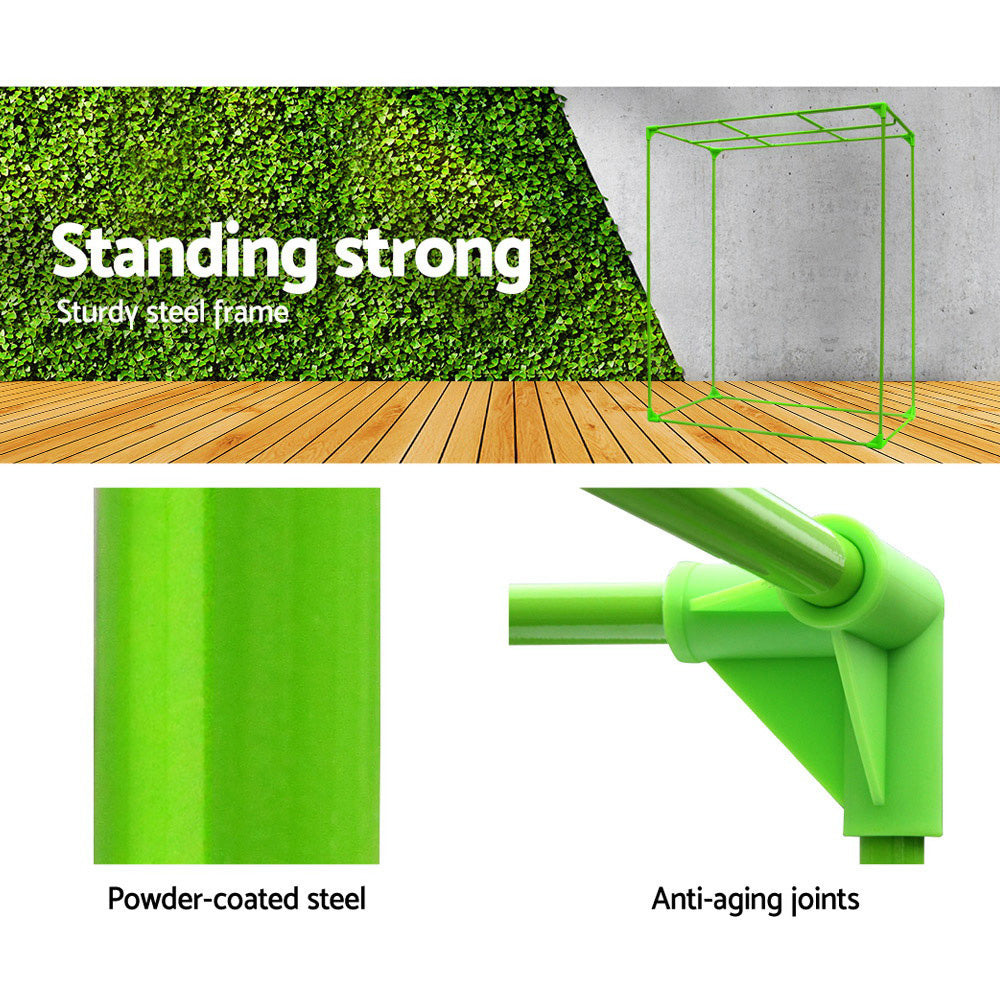 Greenfingers 1680D 2.4MX1.2MX2M Hydroponics Grow Tent Kits Hydroponic Grow System Greenfingers