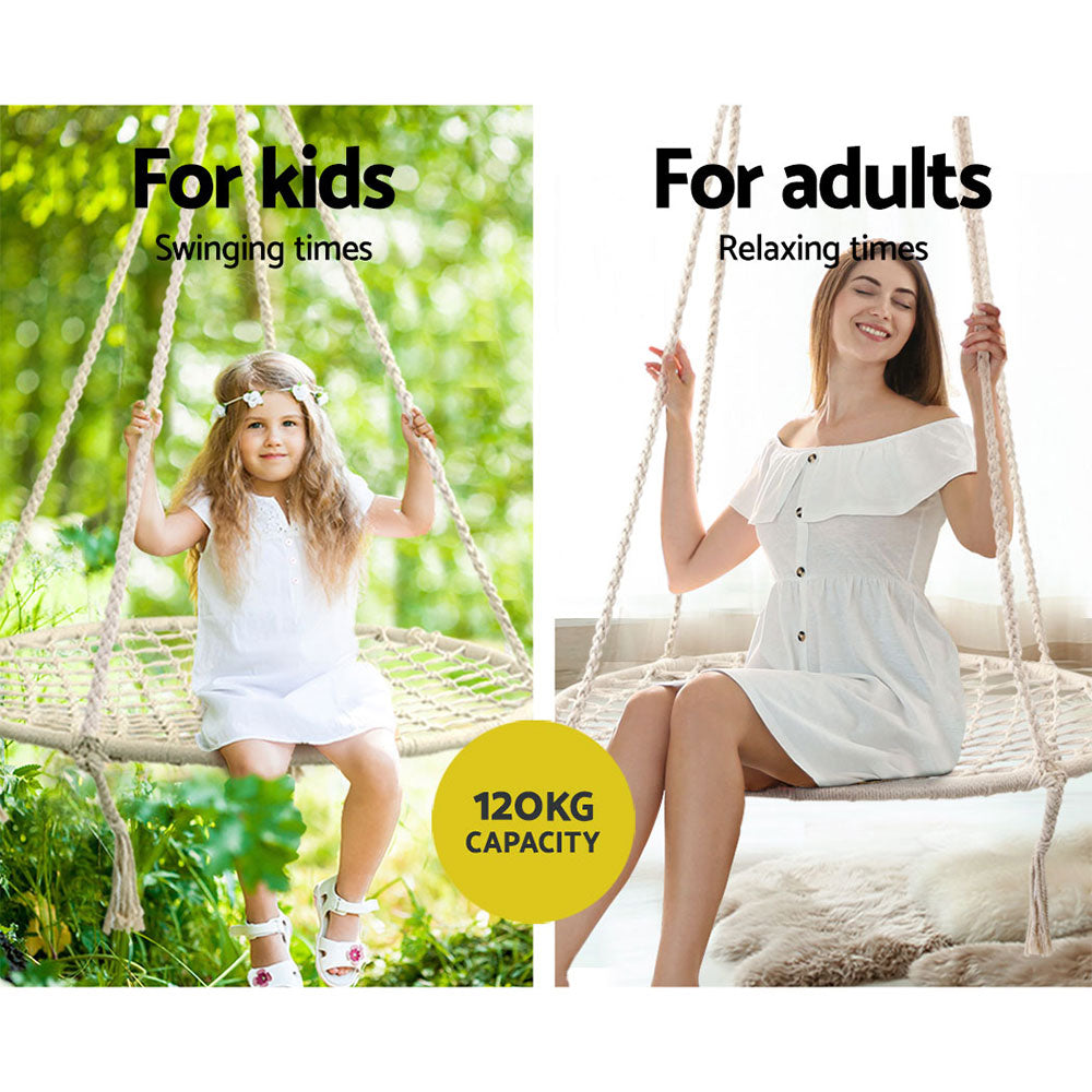 Keezi Kids Nest Swing Hammock Chair Keezi