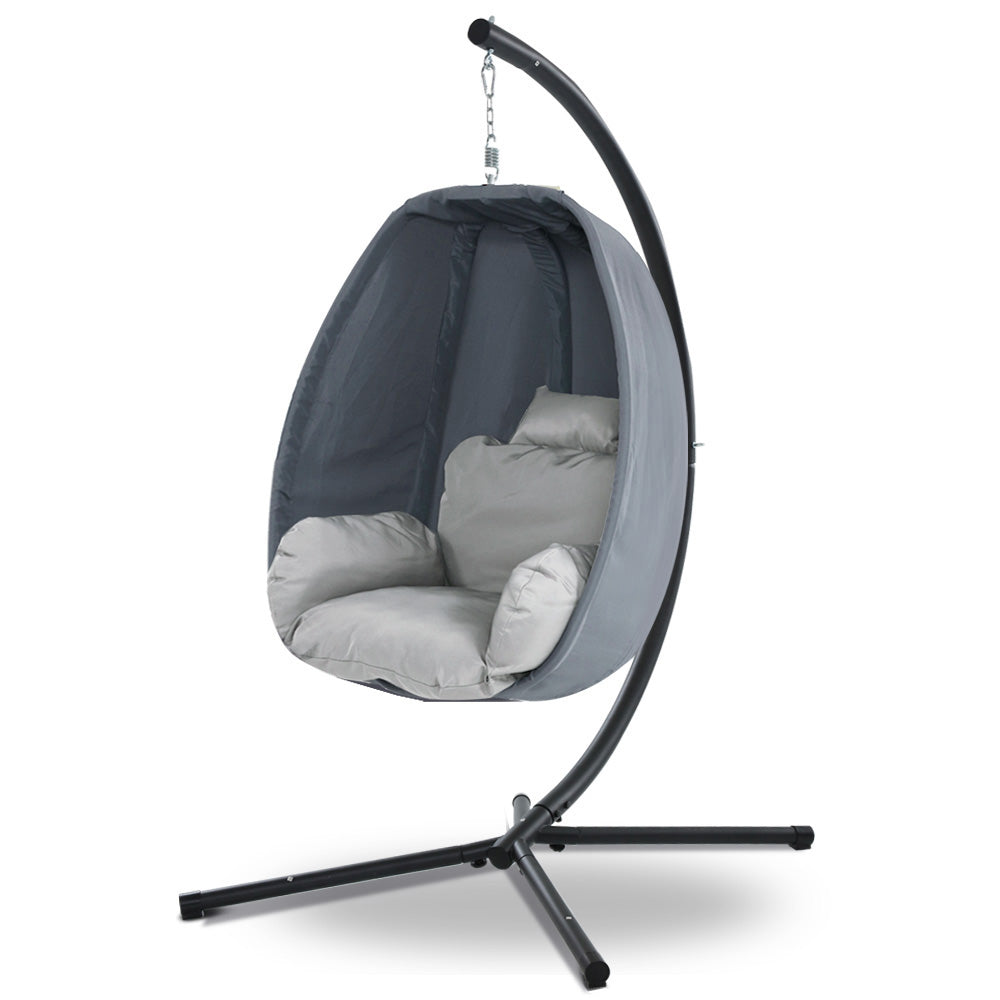 Gardeon Outdoor Furniture Egg Hammock Hanging Swing Chair Pod Lounge Chairs freeshipping - Awezingly