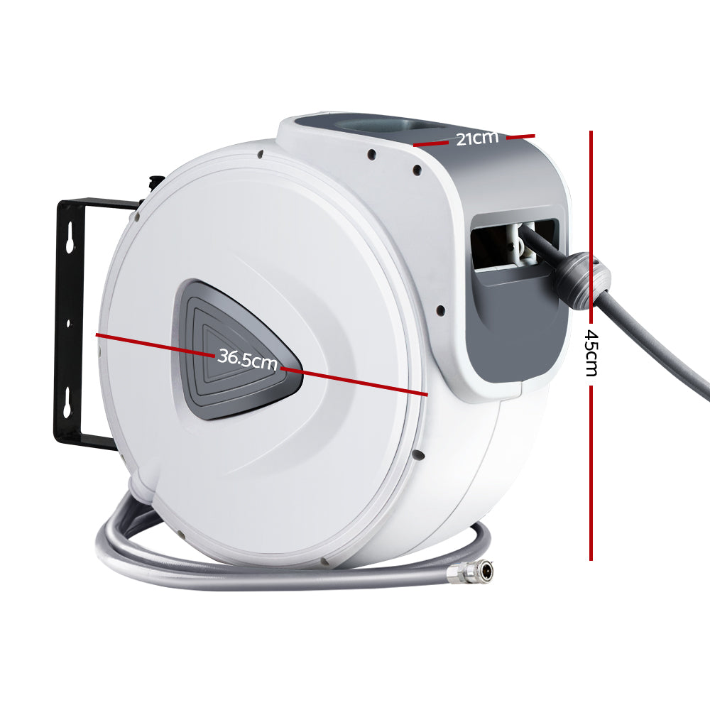 Giantz Air Hose Reel 20m Retractable Rewind Swivel Wall Mount Compressor Garage Giantz