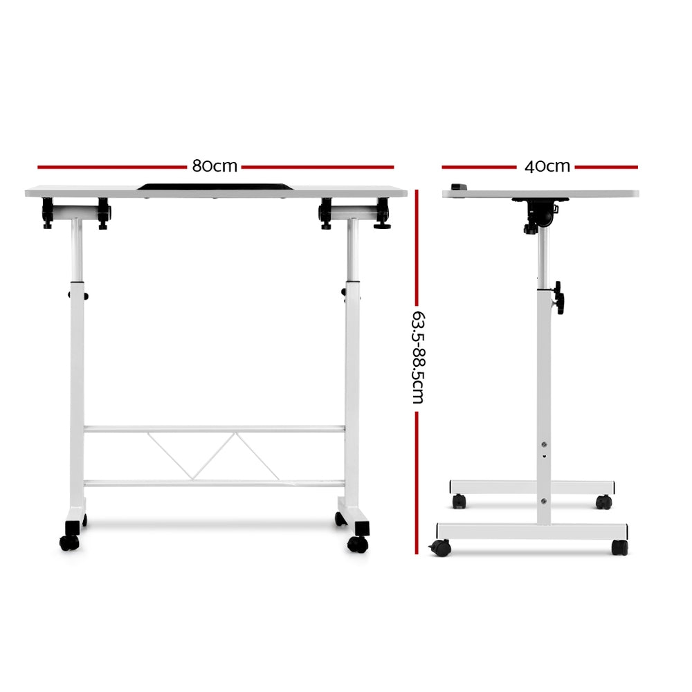 Portable Mobile Laptop Desk - White freeshipping - Awezingly