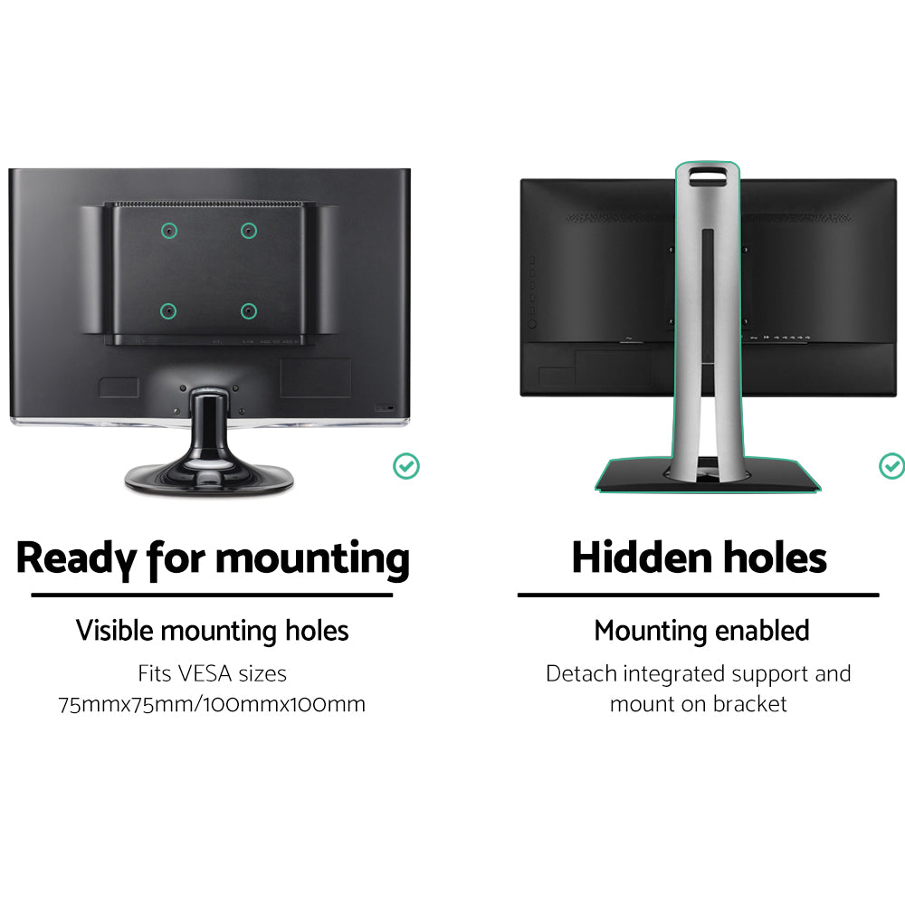 Adjustable Monitor Arm Desk Mounted - Black freeshipping - Awezingly