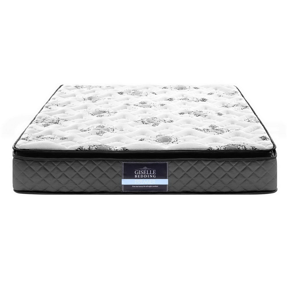 Giselle Bedding Rocco Bonnell Spring Mattress 24cm Thick Queen Giselle Bedding
