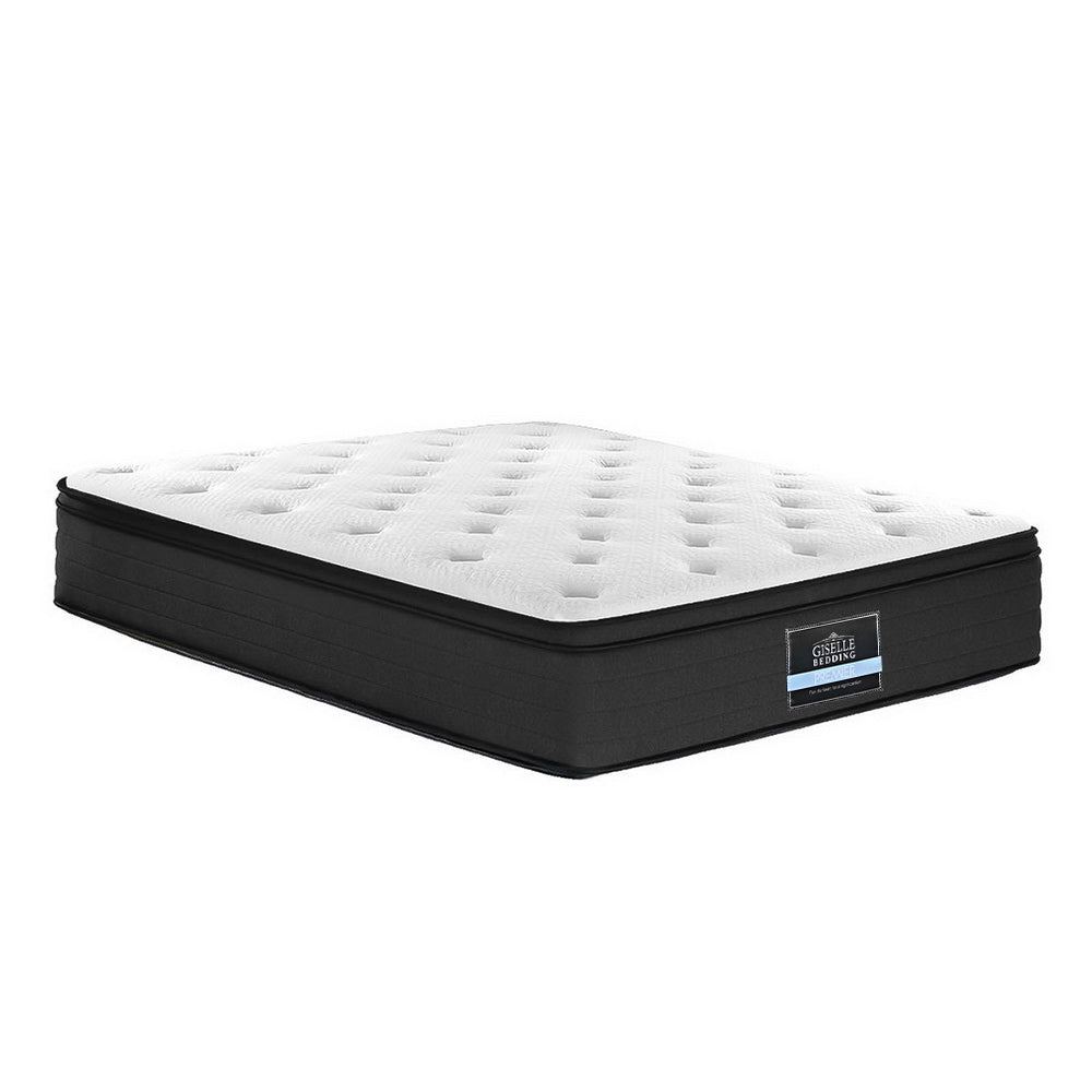 Giselle Bedding KING Mattress Bed 7 Zone Euro Top Pocket Spring Firm Foam Giselle Bedding