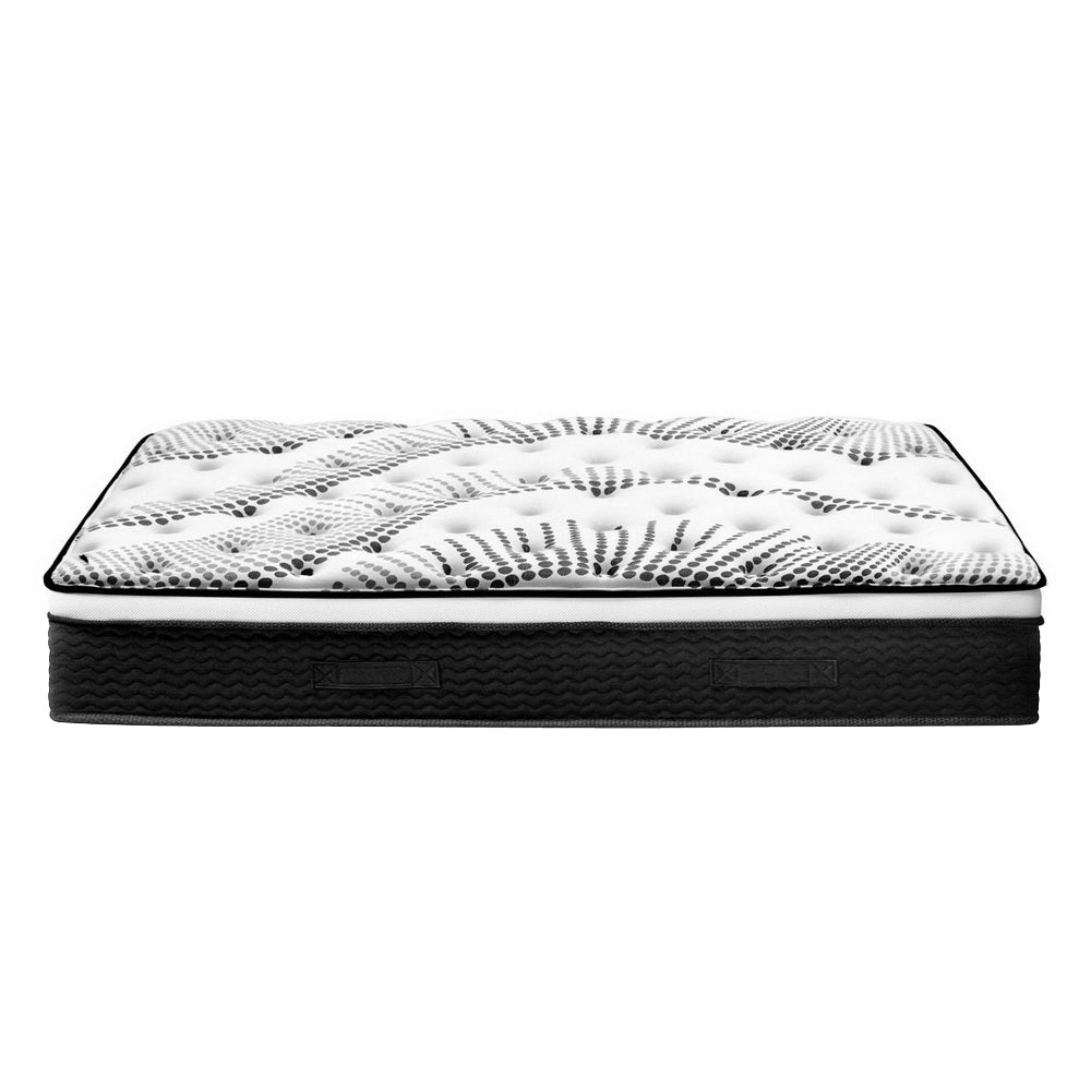 Giselle Bedding Como Euro Top Pocket Spring Mattress 32cm Thick Queen Giselle Bedding