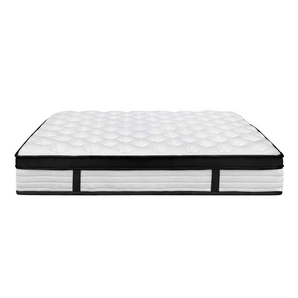 Giselle Bedding Devon Euro Top Pocket Spring Mattress 31cm Thick – Single Giselle Bedding