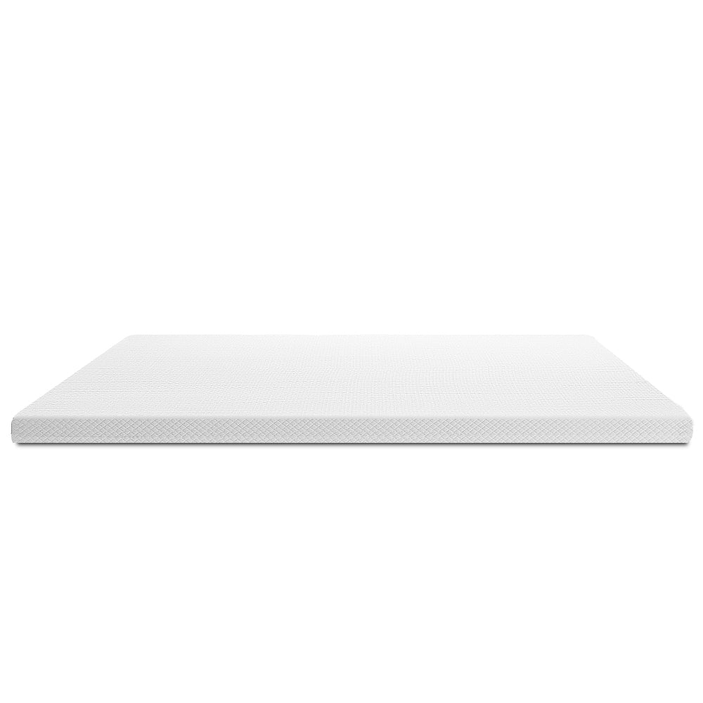 Giselle Bedding Memory Foam Mattress Topper w/Cover 8cm - Single freeshipping - Awezingly