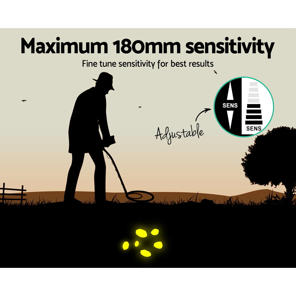 Metal Detector Pinpointer Deep Sensitive Searching Treasure Gold Hunt Digger 180MM freeshipping - Awezingly