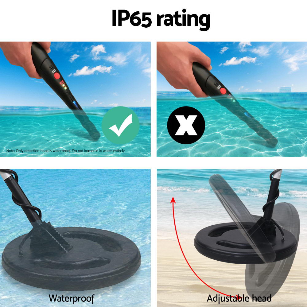 Metal Detector Pinpointer Deep Sensitive Searching Treasure Gold Hunt Digger 220MM freeshipping - Awezingly