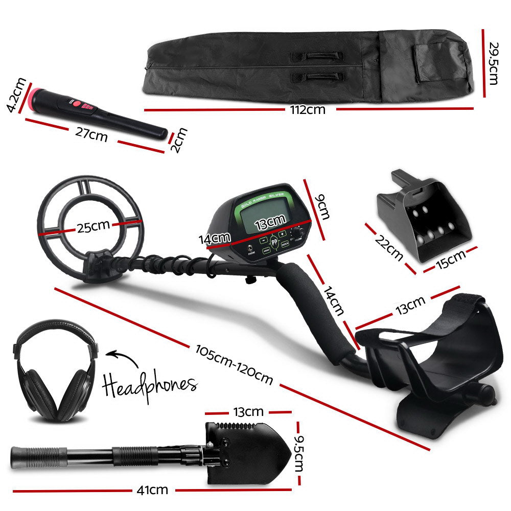 Deep Metal Detector Pinpointer Sensitive Searching Gold Digger Treasure Hunter freeshipping - Awezingly