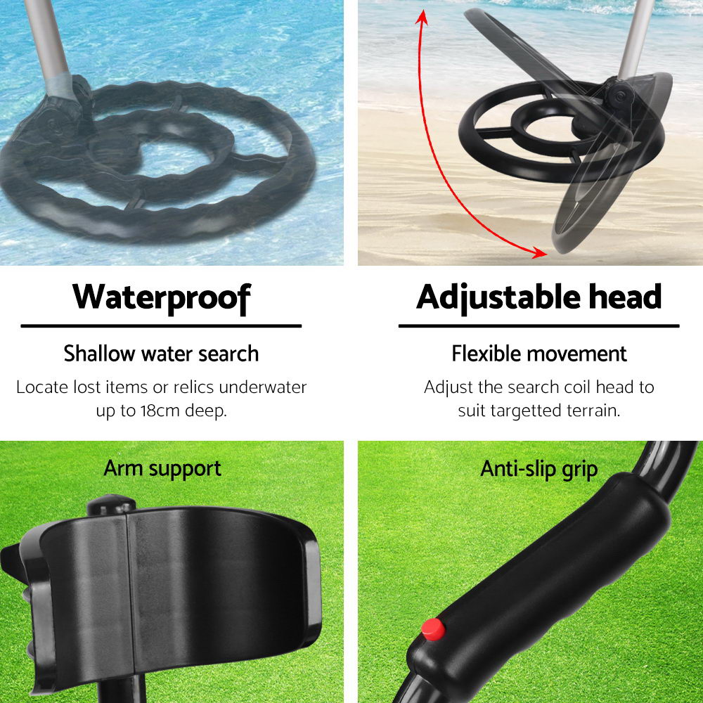 Metal Detector Pinpointer Deep Sensitive Searching Gold Digger Hunter Digger 180MM freeshipping - Awezingly
