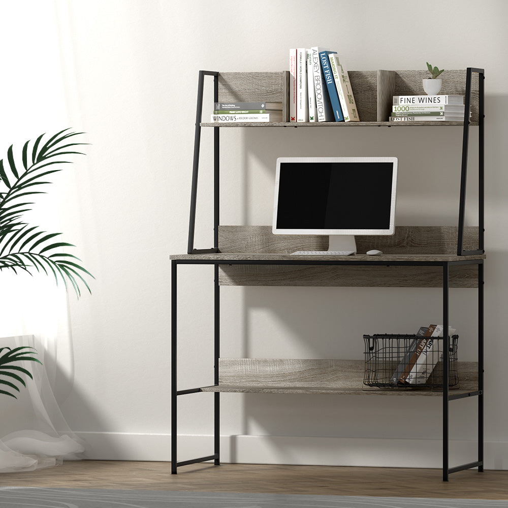 Artiss Computer Desk Office Desks Study Table Workstation Bookshelf Storage Artiss