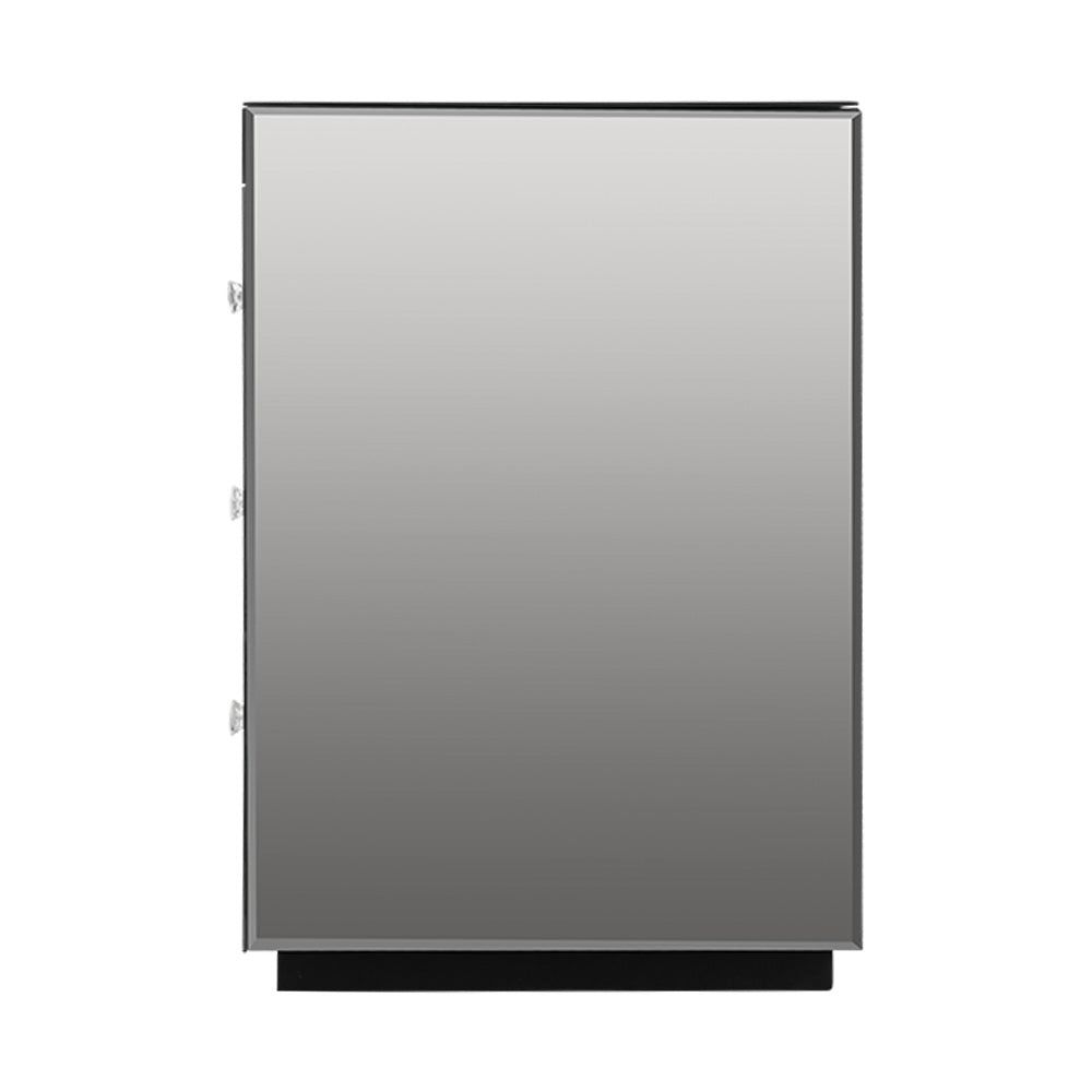 Artiss Mirrored Bedside table Drawers Furniture Mirror Glass Presia Smoky Grey freeshipping - Awezingly